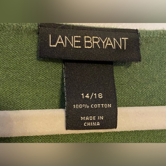 Lane Bryant V-Neck Long Sleeve Top, Size 14-16 - Picture 3 of 5